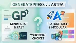 generatepress vs astra theme comparison speed design and performance