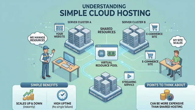 what is cloud hosting beginner guide explaining how cloud hosting works